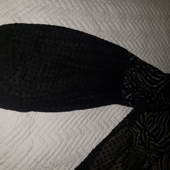 Black Mini Dress - Picture 5 of 6